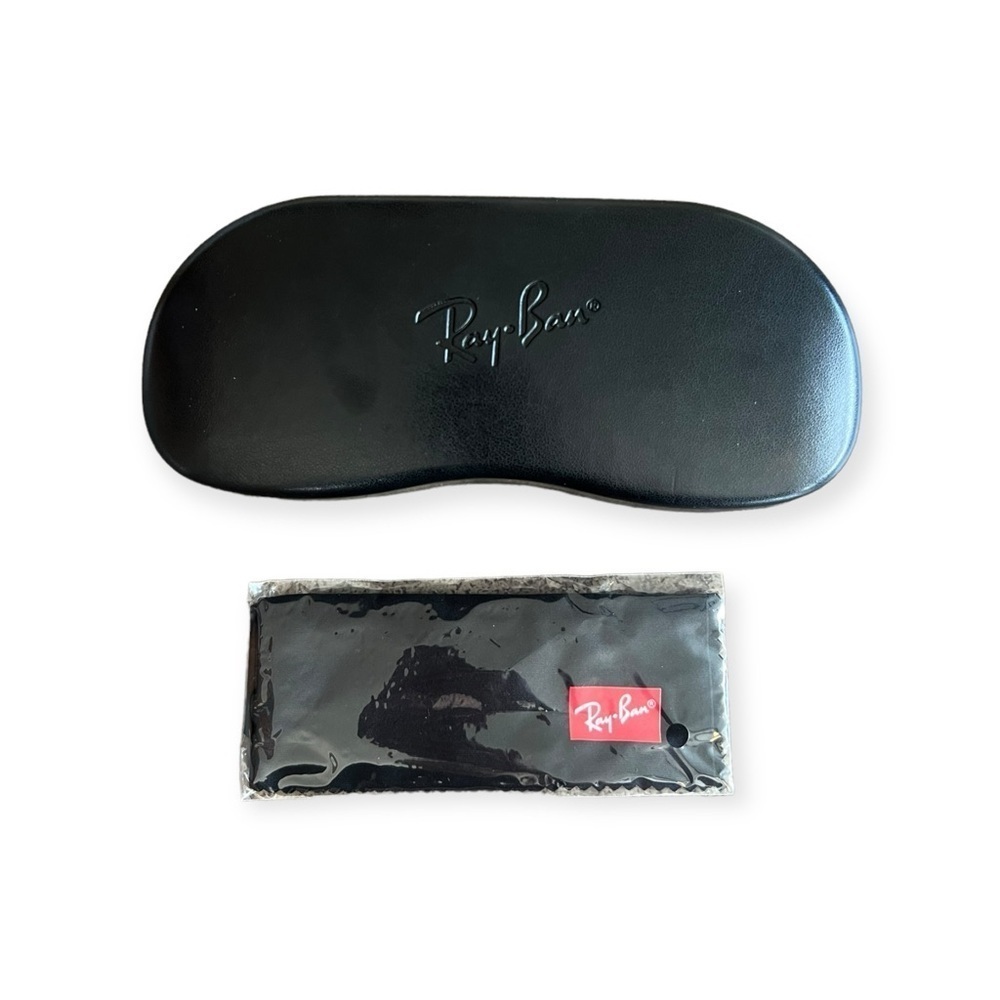 RAY-BAN black case hard eyeglasses case - Picture 3 of 6